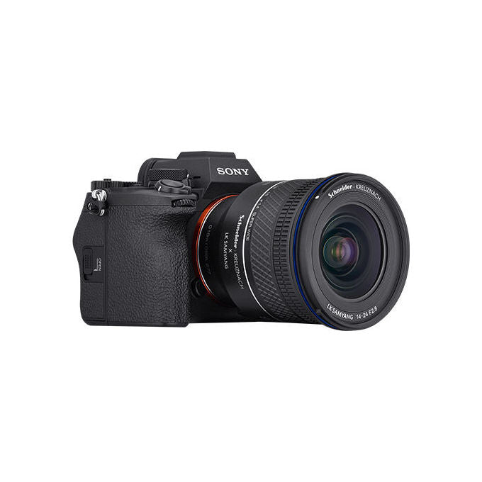 Samyang 8809298889388 AF 14-24mm F2.8 FE Obiettivo Zoom Super-grandangolare f-2.8 Compatibile Filtro 77 mm Motore Linear STM Resistente agli Agenti Atmosferici colore Nero