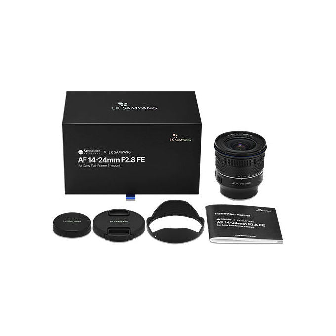 Samyang 8809298889388 AF 14-24mm F2.8 FE Obiettivo Zoom Super-grandangolare f-2.8 Compatibile Filtro 77 mm Motore Linear STM Resistente agli Agenti Atmosferici colore Nero