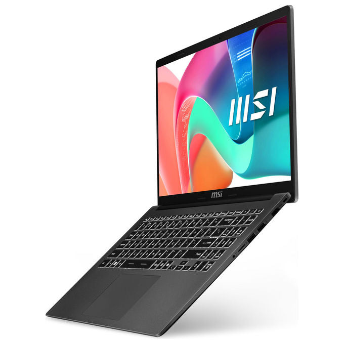 MSI F13MG-1209IT Modern 15 Notebook 15,6'' Full HD Intel Core i3-1315U 8GB 512GB SSD colore Grigio Platino