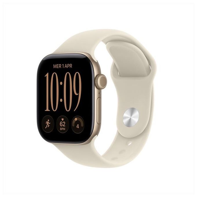 Apple MJED4QL-A Apple Watch Series 12 Smartwatch GPS 42 mm con monitoraggio salute e fitness autonomia 24 ore colore Nero