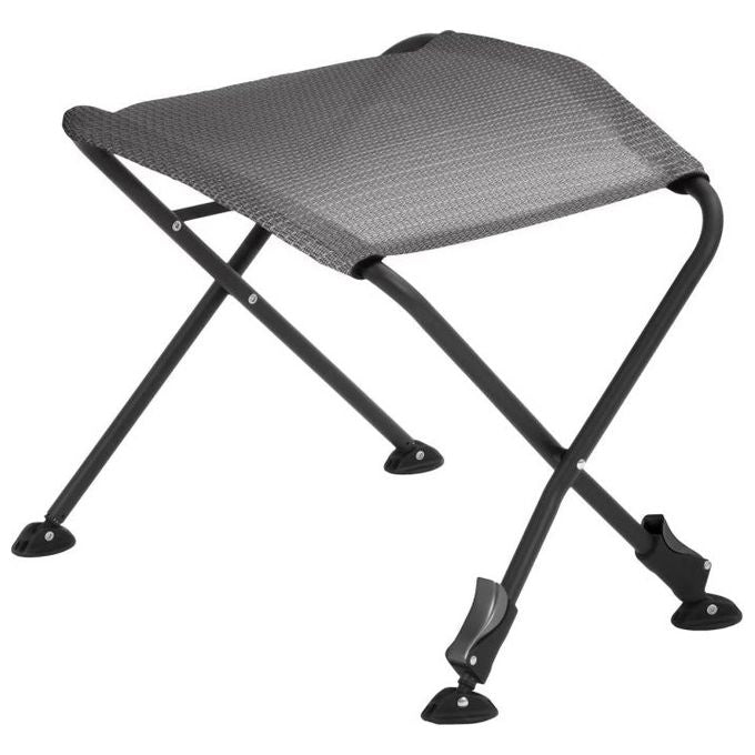 Brunner 0404008N.C42 Travelounger Standalone Air Poggiapiedi Regolabile in Altezza da 44 a 48 cm Tessuto Poliestere Struttura in Alluminio colore Grigio Melange