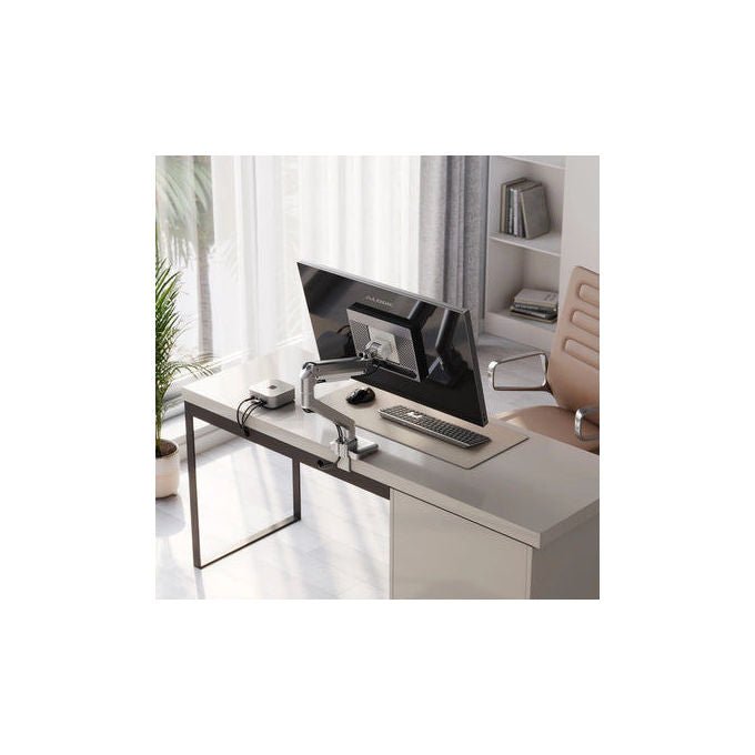 Alogic F49MMA1 Flux Supporto Monitor per Schermi 17-49 Pollici Capacita' 20 Kg Rotazione 360° Inclinazione 50-20° VESA 75x75 100x100 mm colore Nero