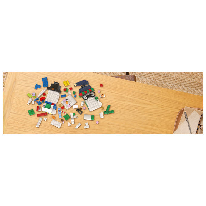 Lego 40812 Pupazzi di Neve Ornamentali Set da Costruzione 168 Pezzi per Bambini da 6 Anni in Su colore Multicolore