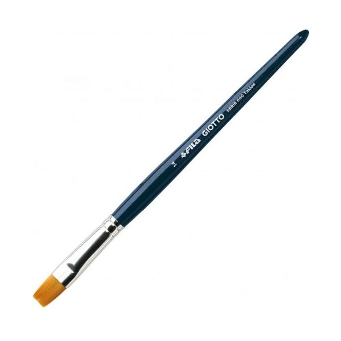 Giotto Confezione 12 Pennelli Serie 600 Taklon Numero 14