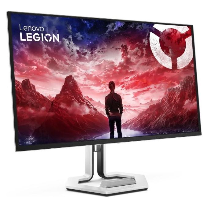 Lenovo 68CEGACBEU Legion Pro Monitor PC 26.5'' 4K UHD QD-OLED 240 Hz 0.03 ms 2x HDMI 2.1 DisplayPort 1.4 USB-C colore Nero Grigio