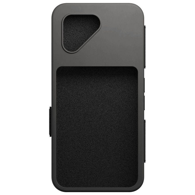 Fairphone F6FLIP-1ZW-WW1 Custodia flip a libro per Fairphone 6 Plastica Resistente ai graffi colore Nero