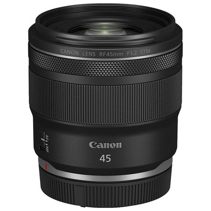Canon RF45MMF12STM Obiettivo Fotografico Focale Fissa 45mm f-1.2 STM Attacco RF colore Nero