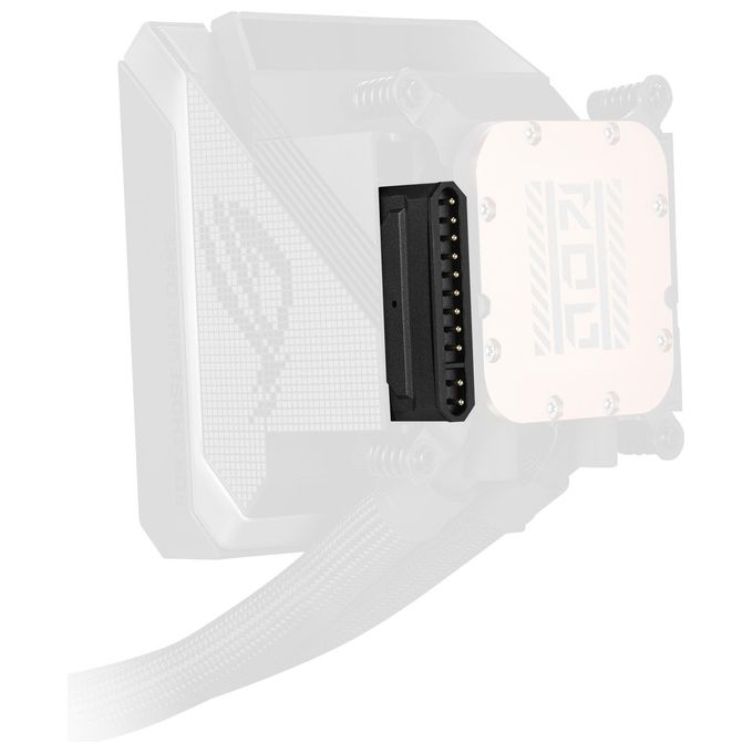 Asus 90RC01M1-B0EAY0 ROG Strix LC IV 360 ARGB LCD Raffreddatore di liquidi tutto in uno 12 cm colore Nero
