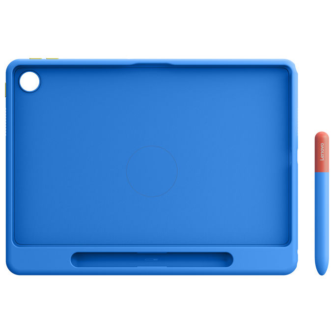Lenovo ZG38C07051 Cover per Tablet Compatibile con Lenovo Tab Materiali Plastica Poliuretanica PU e Silicone colore Blu