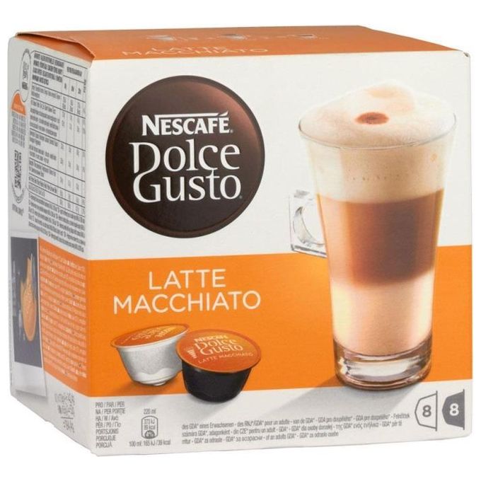 Nescafe' Dolce Gusto Latte Macchiato, box 16 capsule