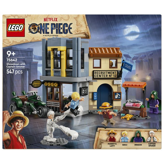 Lego 75642 Set da Costruzione ONE PIECE con 4 Minifigure e 547 Pezzi colore Multicolore