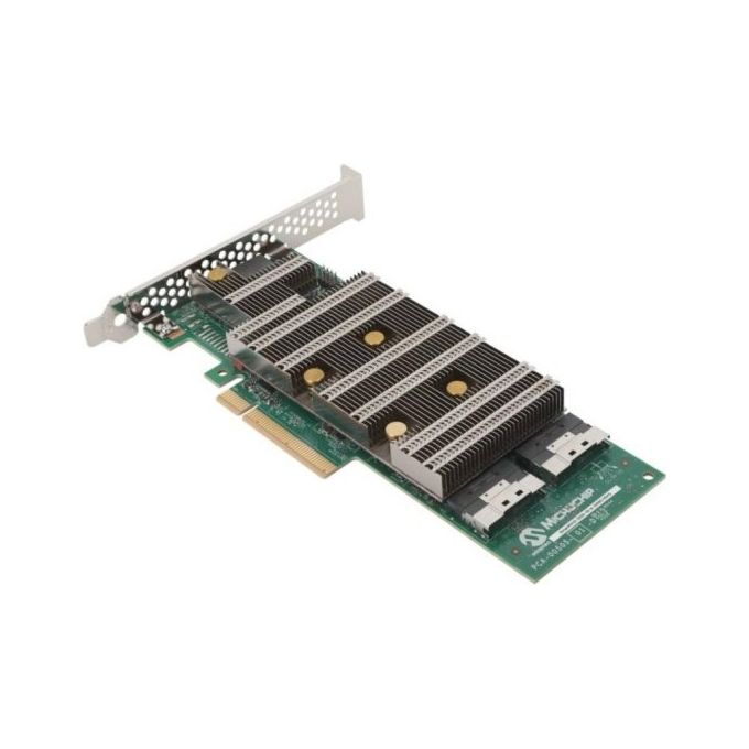 Microchip 3258C16IX2S SMARTRAID Controller RAID PCI-Express x8 24000 Mbit-s 8000 MB Cache 2 Porte colore Nero