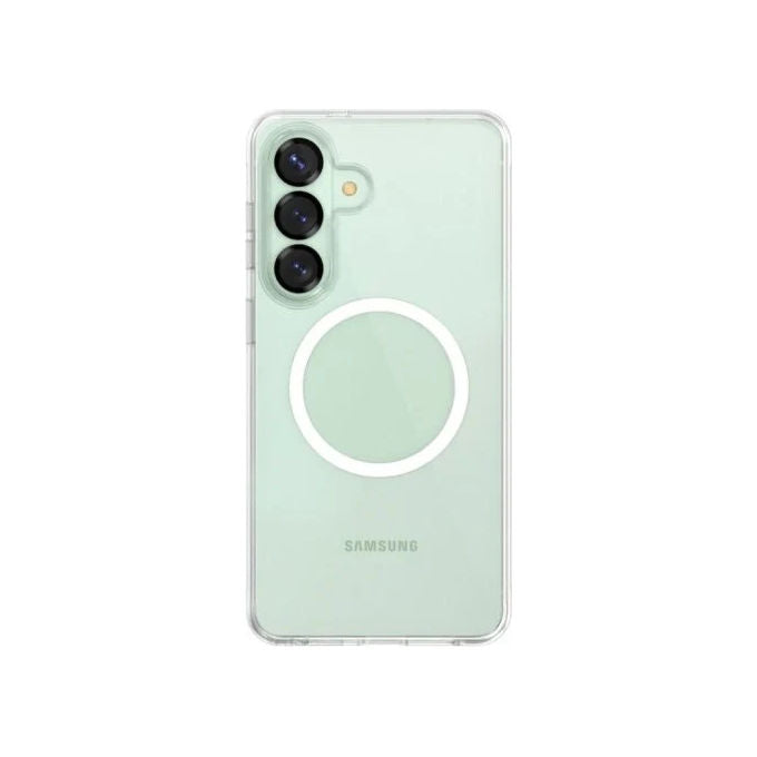 Belkin MSB013hqCL Custodia per Samsung Galaxy S26+ Resistente agli Urti e alle Cadute Fino a 4 Metri in Plastica Riciclata al 75% con Compatibilita' MagSafe colore Trasparente