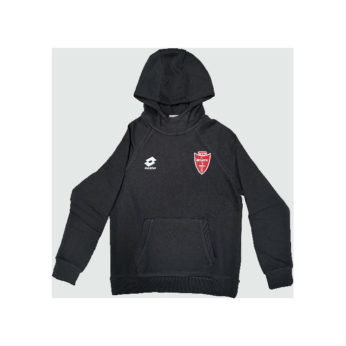 Felpa nera con cappuccio Junior Taglia XXS