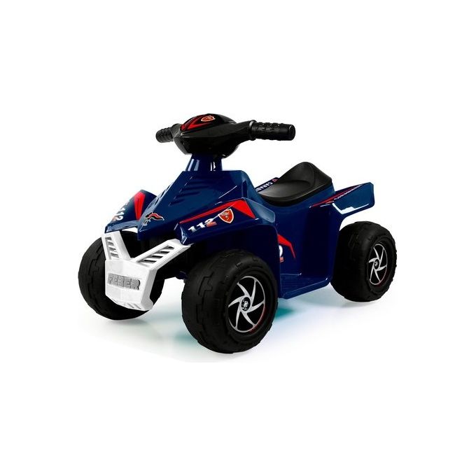 Feber Moto Elettrica Carabinieri Quad 6v Blu Scuro