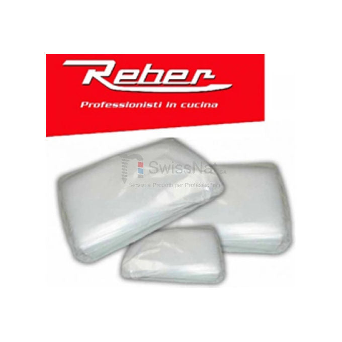 Reber 6723n Sacchetti per Macchina Sottovuoto 20x30cm Confezione da 100 Pezzi