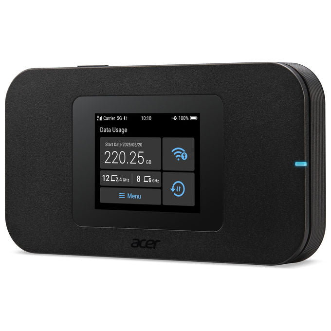 Acer FF.G34TA.001 Connect Enduro M4D Router portatile Wi-Fi 6 5G Dual-band 2.4 GHz 5 GHz NanoSIM eSIM colore Nero