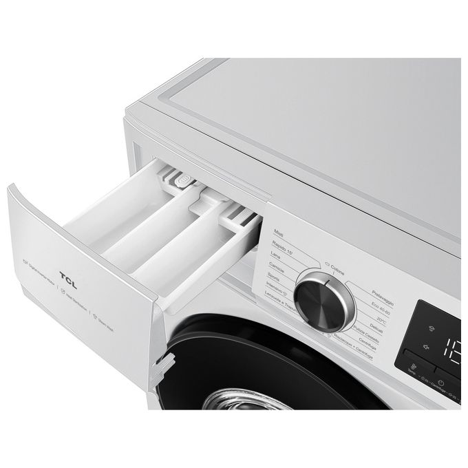 TCL Serie F3 Lavatrice 9 Kg Classe A meno 10% con funzione Vapore