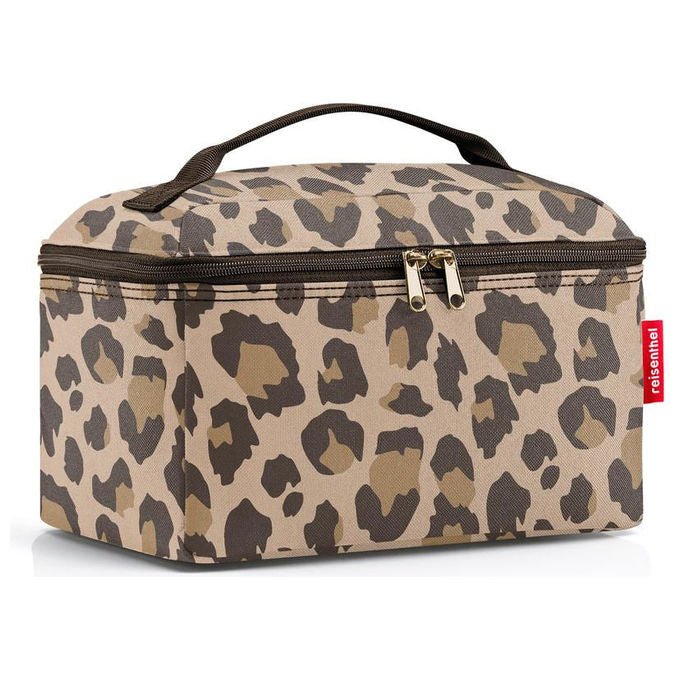 Reisenthel FF6048 Beautycase Necessaire impermeabile in poliestere riciclato con tasca interna in rete colore Leo Macchiato