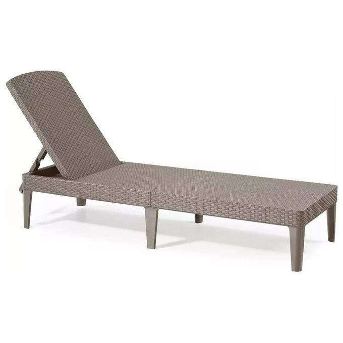 Keter Jaipur Sunlounger - 187,5X58X29H Cappuccino