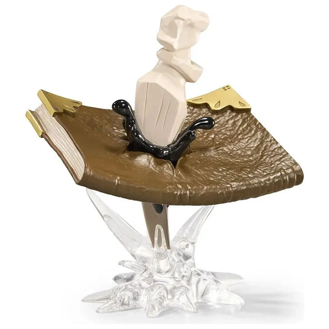 Noble Collection Diario di Tom Riddle e Statua Dente di Basilisco Replica Harry Potter 14cm