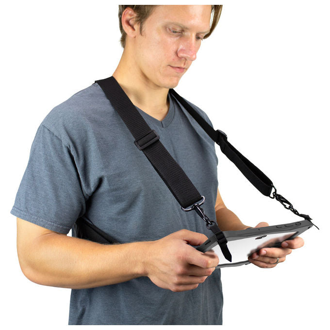 Gjohnson FM-USHRN-KIT Kit Imbracatura Fieldmate Per Samsung Galaxy Tab Active4 Pro Nero