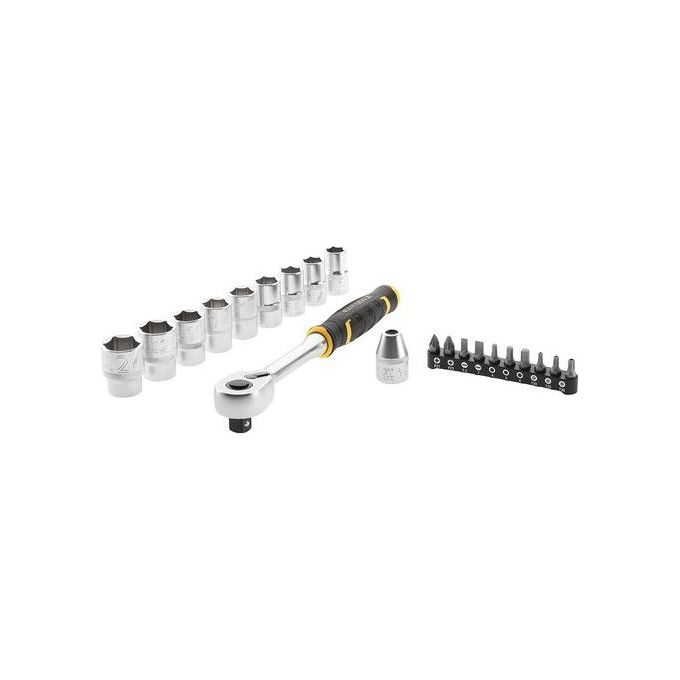 Stanley Set Chiavi a Bussola 1-2'' 21 Pezzi Nero