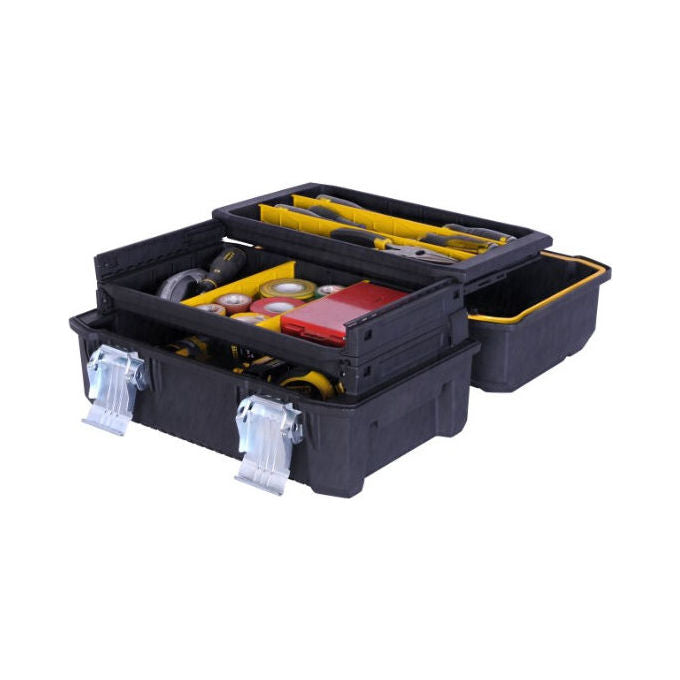 Stanley FMST1-71219 FatMax Cassetta degli attrezzi con coperchio e maniglia colore Nero