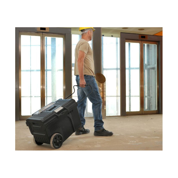 Stanley FMST1-71219 FatMax Cassetta degli attrezzi con coperchio e maniglia colore Nero