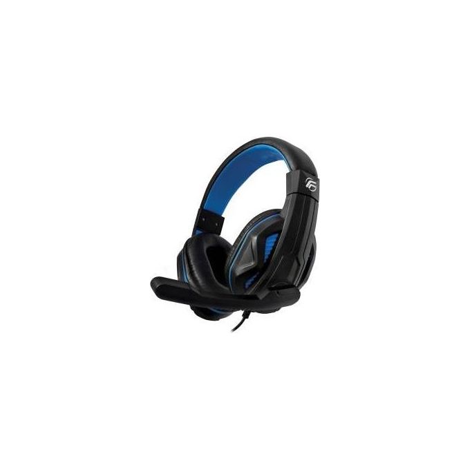 Fenner Cuffie Gaming Soundgame con Microfono Pc Console Blu