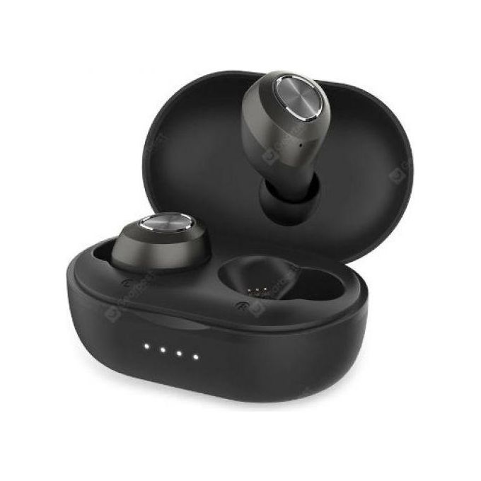 Lenovo HT10 Auricolari Bluetooth 5.0 Ipx5 Water Resistant Nero