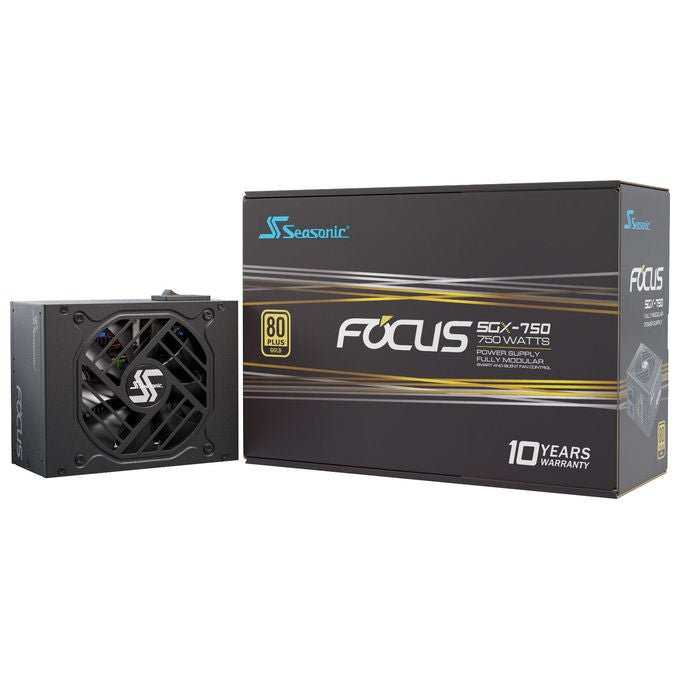 Seasonic FOCUS-SGX-750 FOCUS SGX Alimentatore 750 W 80 PLUS Gold SFX Modulare colore Nero