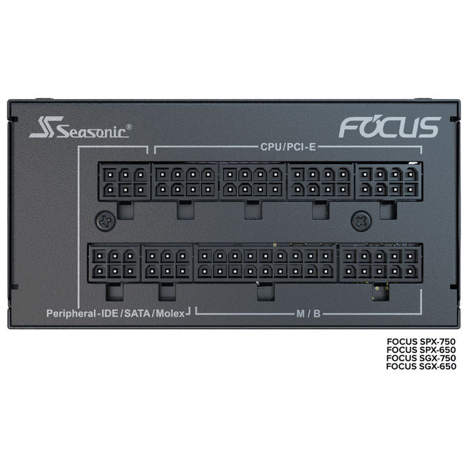 Seasonic FOCUS-SGX-750 FOCUS SGX Alimentatore 750 W 80 PLUS Gold SFX Modulare colore Nero