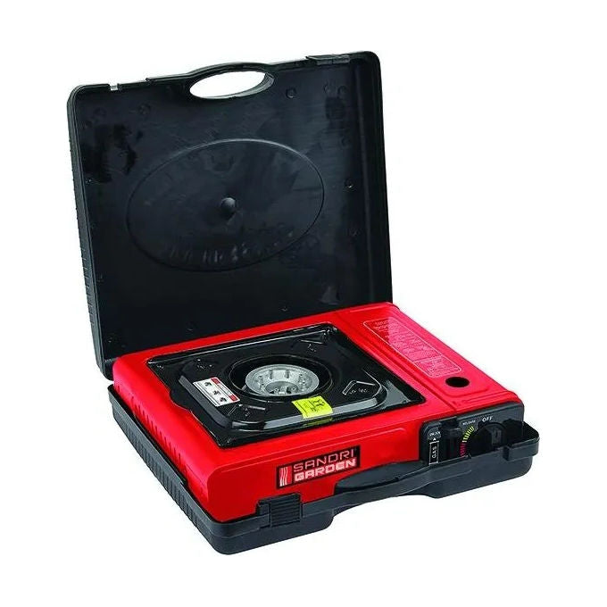 Sandrigarden Fornello a Gas Texas Portatile 1 Fuoco 2.2kw