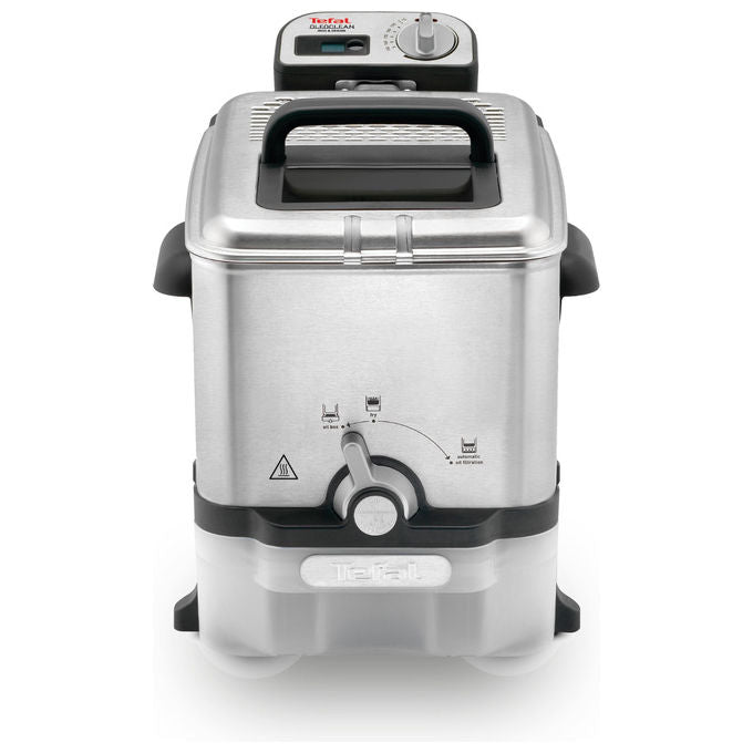 Tefal FR8041 Oleoclean Pro Friggitrice 3.5 L 2300 W Filtro Metallo Temperatura Regolabile colore Silver