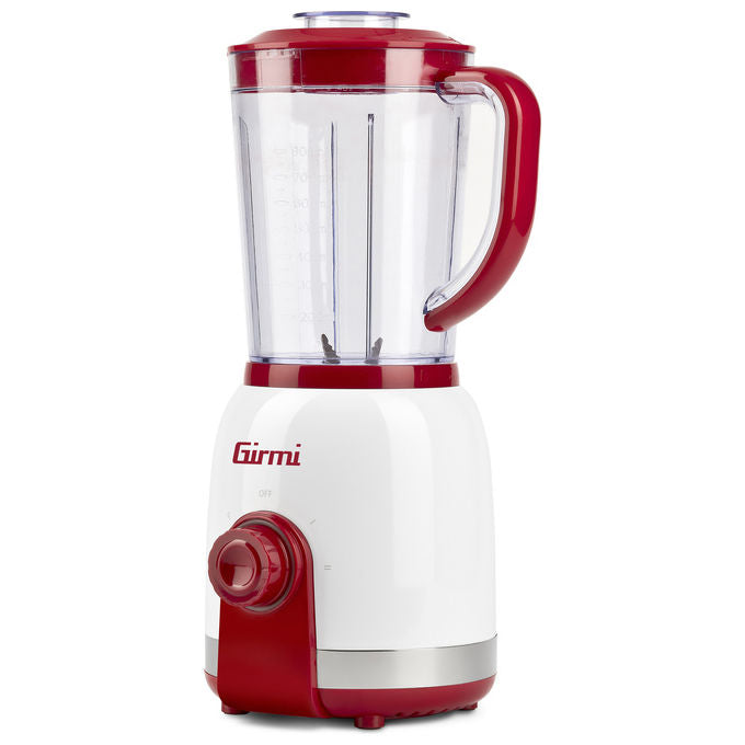 Girmi FR27 Frullatore 350 Watt 1 Litro 6 Lame Bianco-Rosso