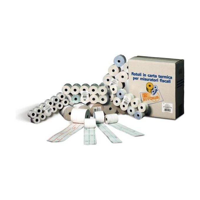Rotomar Confezione 10 Rotoli Registratori di Cassa Termici 57.5mmx35mt