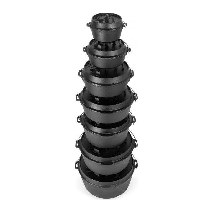 Petromax FT4.5 Forno Olandese 3,5 L Ghisa con Coperchio e Tre Gambe colore Nero