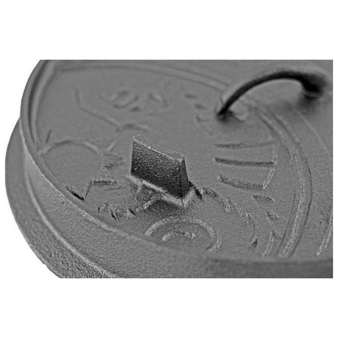 Petromax FT9 Teglia da Forno in Ghisa Quadrata 8,5 L Nero