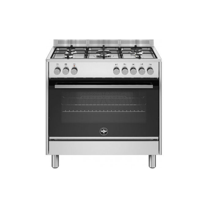 LA GERMANIA  CUCINA 90CM 5F-GAS F.EL.MULTI11 AMERICANA INOX