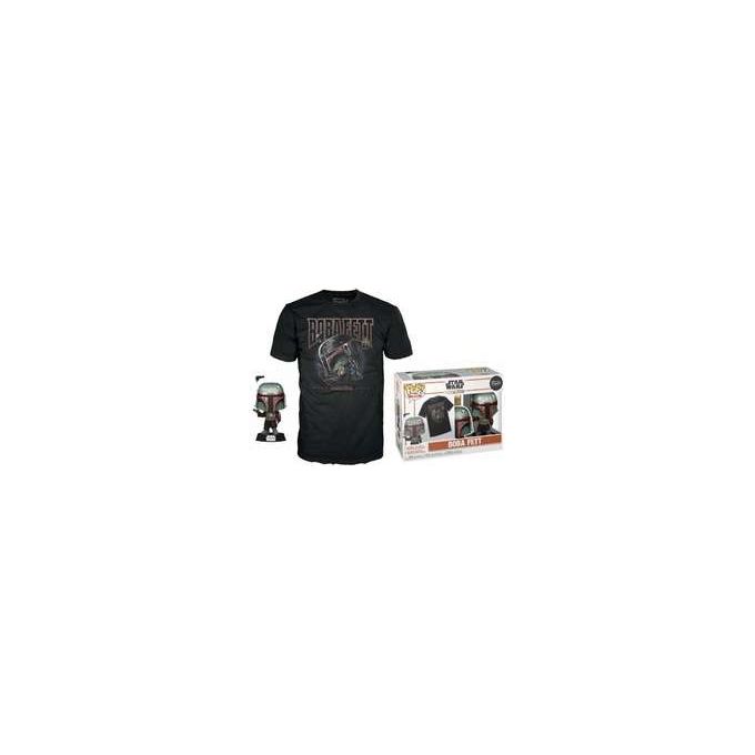 Funko Pop! Tee Star Wars The Mandalorian Mandalorian Taglia S