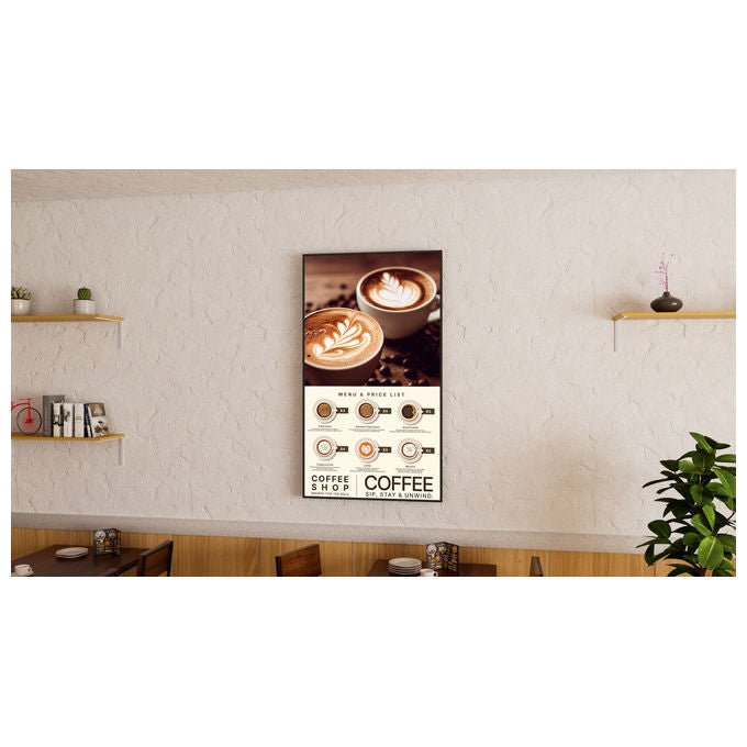 Sony FW50BZ35PBCEI Display Professionale 4K 500 cd-m² 24-7 con Google Chromecast e Apple AirPlay colore Nero
