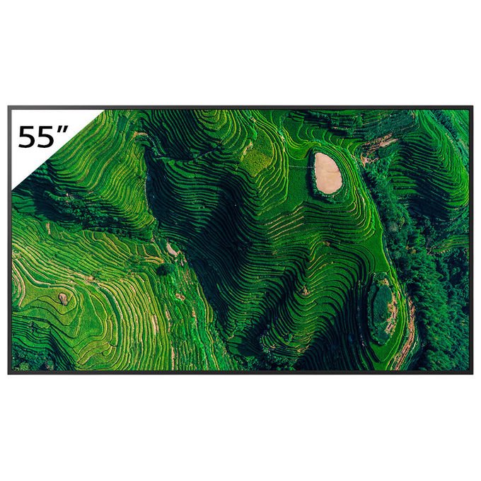 Sony FW-55BZ35P Display Professionale 4K HDR 55'' Risoluzione 3840x2160 Pixel Luminosita' 500 cd-m² Pannello IPS Wi-Fi Ethernet HDMI 4 USB 2 Altoparlanti 20 W colore Nero