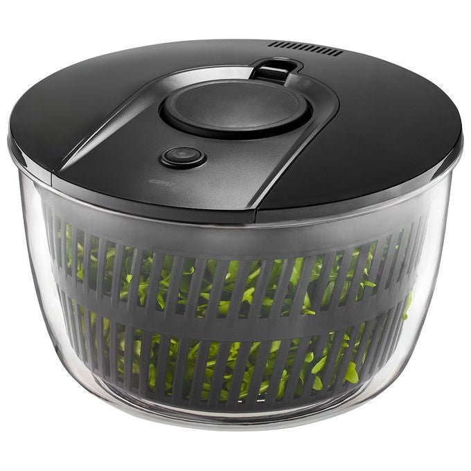 Gefu G-28176 Push It Centrifuga per insalata 5 litri Sistema a pressione colore Nero