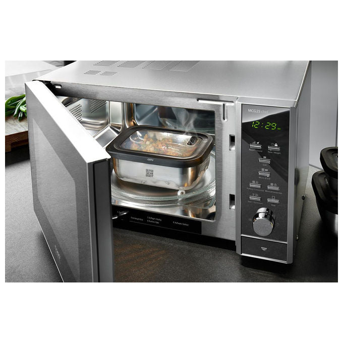 Gefu G-12776 Provido Contenitore per alimenti 2.6 l Acciaio inossidabile ermetico microonde e congelatore colore Srebrzysty
