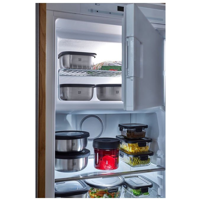 Gefu G-12776 Provido Contenitore per alimenti 2.6 l Acciaio inossidabile ermetico microonde e congelatore colore Srebrzysty
