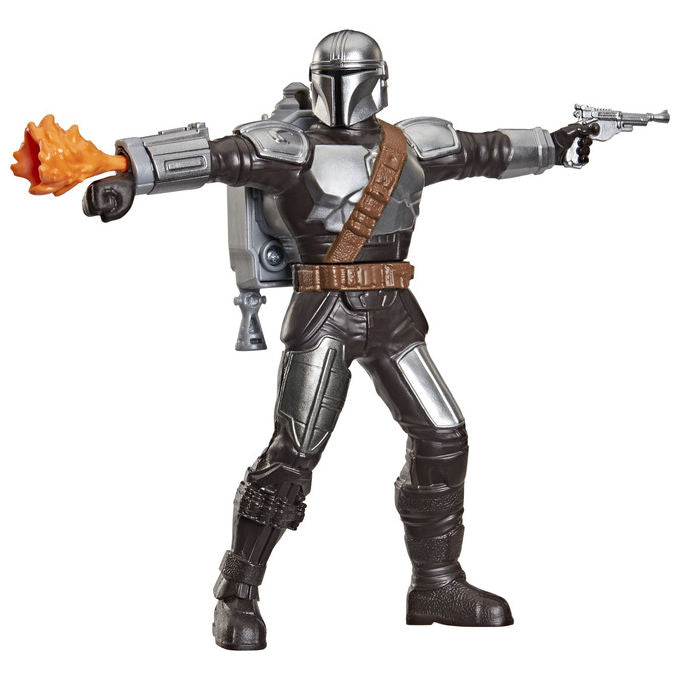 Hasbro G3120 Star Wars The Mandalorian Action FX Figurina da 15 cm con Effetti Sonori e Movimento colore Nero