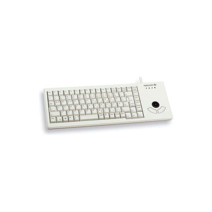 Cherry G84-5400LUMEU-0 XS Trackball Tastiera USB QWERTY Inglese US 88 Tasti Grigio