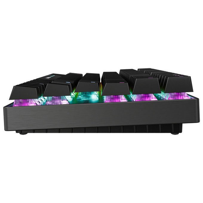 Cherry Xtrfy MX 8.2 Pro TMR Wireless, tastiera gaming TKL magnetica meccanica, switch MK Crystal, tripla connessione 2,4 GHz Bluetooth USB, polling 8000 Hz, nero