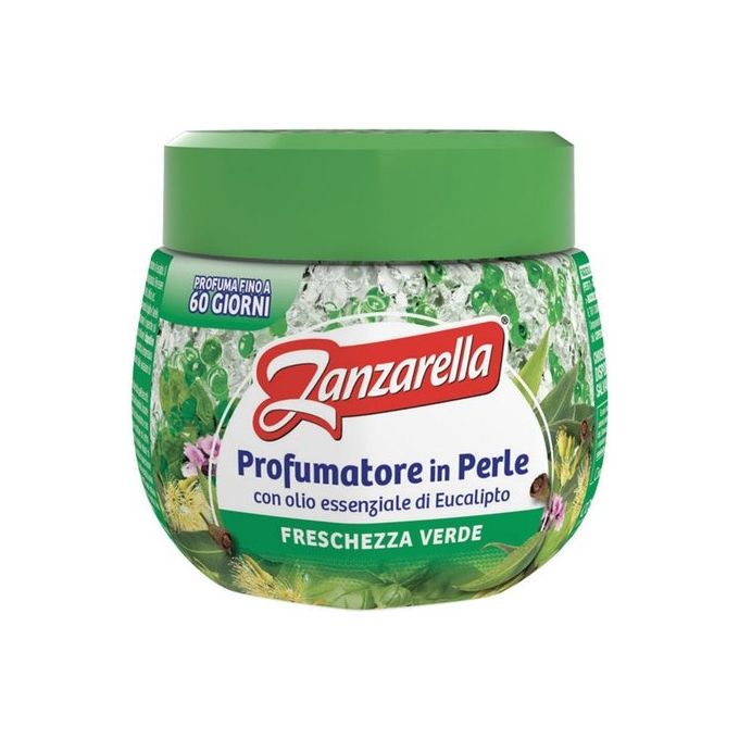 Zanzarella Profumatore Repellente Zanzare Freschezza Verde Perle